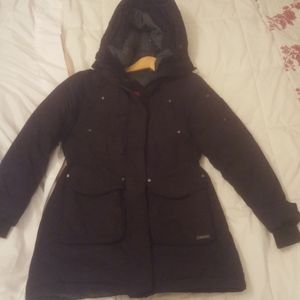 Black South Pole winter coat